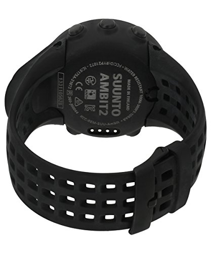Suunto Ambit2 Black-HR Reloj con GPS Integrado, Unisex, Negro