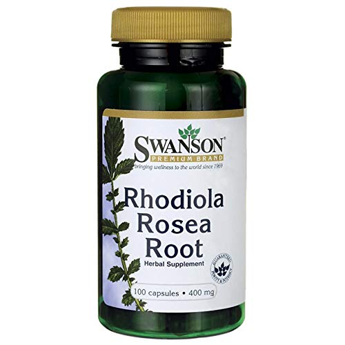 Swanson Premium Rhodiola Rosea Root 100 Cápsulas 100 g