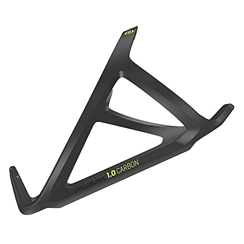 Syncros Tailor Cage 1.0 - Portabidón para bicicleta, color negro y amarillo