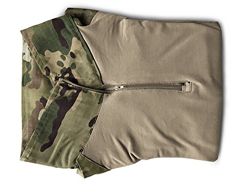 TACVASEN Hombres Ejército Camisa Largo Militar Táctico Combate Camuflaje Camo Camisetas