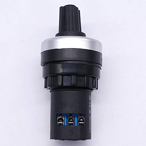 Taiss /1pcs LA42DWQ-22 22mm 2K gobernador potenciómetro rotativo inversor de resistencia variable velocidad potenciómetro 2K