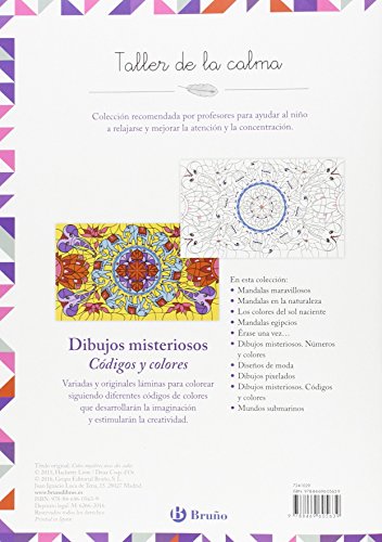 Taller de la calma. Dibujos misteriosos. Códigos y colores