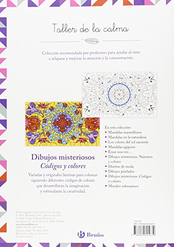 Taller de la calma. Dibujos misteriosos. Códigos y colores