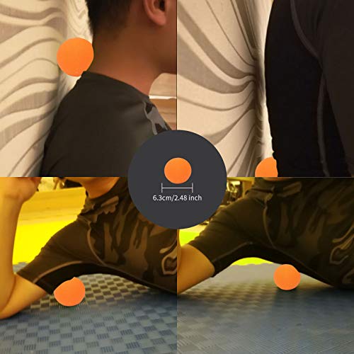 Tallgoo Juego de rodillos de espuma 6 en 1, rodillo muscular, rodillo de espuma para entrenamiento de los músculos y terapia del dolo