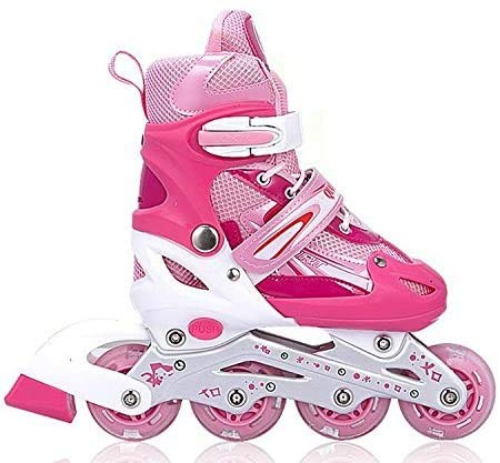 Tante Tina Patines en línea con Luces para niños - Talla Ajustable - 3 Colores Disponibles