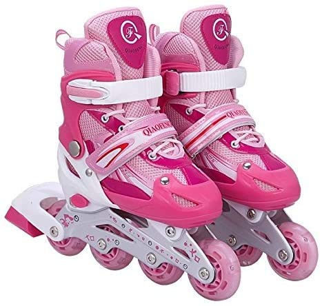 Tante Tina Patines en línea con Luces para niños - Talla Ajustable - 3 Colores Disponibles