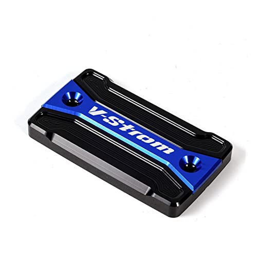 Tapa Líquido Freno Accesorios de Motocicleta, Cubierta de depósito Maestro de Cilindro de líquido de Frenos para Suzuki V Strom 250650 1000 DL250 650 1000 XT (Color : Azul)