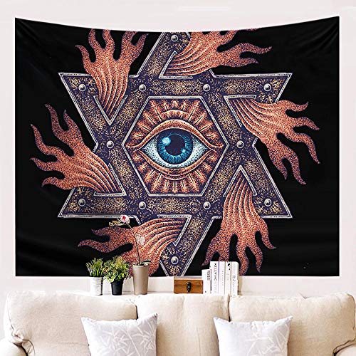 Tapiz decorativo para colgar en la ​pared conGafas negras Tapestry Decoración de Pared para Dormitorio Sala de Estar 59inch x78.7inch