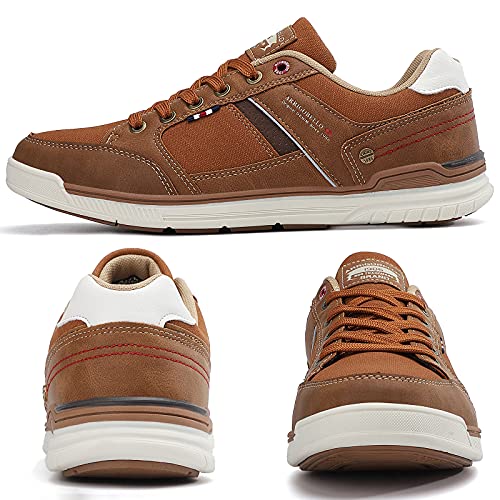 TARELO Calzado Casual Hombre Zapatillas Zapatillas Bajas para Caminar Zapatillas de Tenis de Negocios