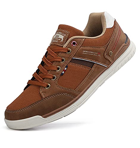 TARELO Calzado Casual Hombre Zapatillas Zapatillas Bajas para Caminar Zapatillas de Tenis de Negocios