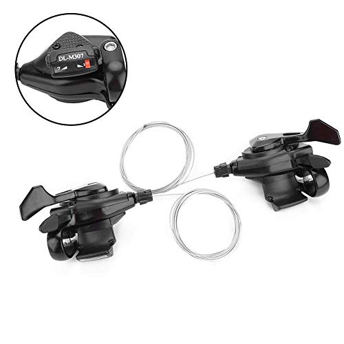 Tarente 1 par Triple Speed ​​Gear Shift Bicicletas Desviador Izquierda/Derecha Shifter (3x7Speed)