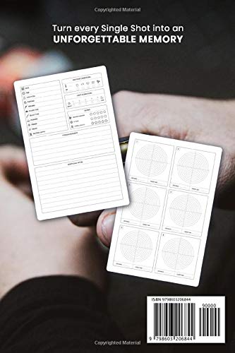 Target Shooting Log Book Journal Notebook Diary Planner - Loading Magazine: Firing Range Diagrams Record with 120 Pages In 6" x 9" Inch - Gift Idea for Shooter & Hunter