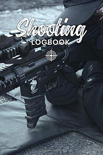 Target Shooting Log Book Journal Notebook Diary Planner - On The Floor: Firing Range Diagrams Record with 120 Pages In 6" x 9" Inch - Gift Idea for Shooter & Hunter