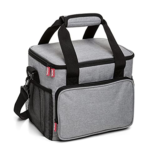 Tatay Urban Food Picnic - Bolsa Térmica Porta Alimentos 11L Hermética, Triple Capa Aislante, Flexible y 100% Estanco. Color Denim Grey, 28.5 x 21 x 24 cm