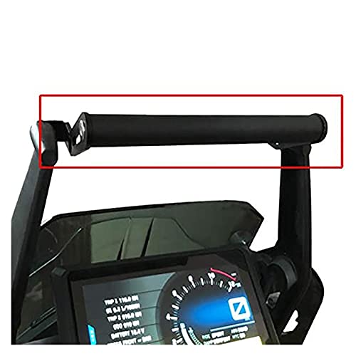 Tatumyin Accesorios de Motocicleta Extensión Manillar Navegación Soporte GPS Titular del teléfono para K*T*M 1290 Super Adventure S/R 2017-2019 hnszf (Color : Black)