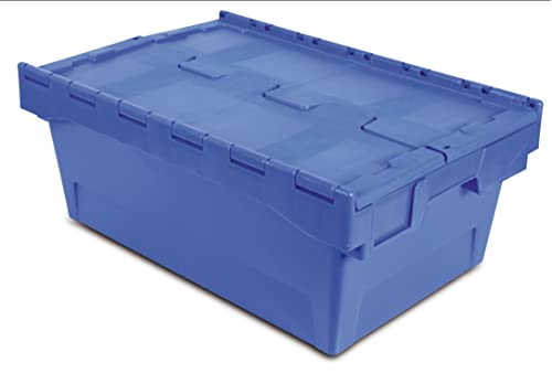 Tayg 6434-T Euro-caja con tapa para almacén y transporte, 600x400x340 mm