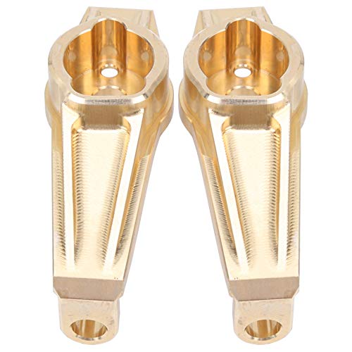 Tbest Soporte de buje Delantero de latón, 1 par de Soporte de buje Delantero Accesorio RC de latón de Alta Resistencia para contrapesos RC Traxxas trx4 1/10