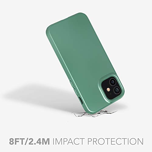 tech21 EVO Slim - Carcasa para Apple iPhone 12 Mini 5G (2,4 m), diseño Antimicrobiano