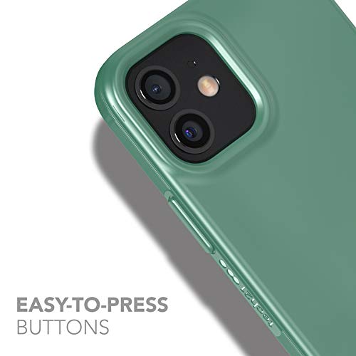 tech21 EVO Slim - Carcasa para Apple iPhone 12 Mini 5G (2,4 m), diseño Antimicrobiano