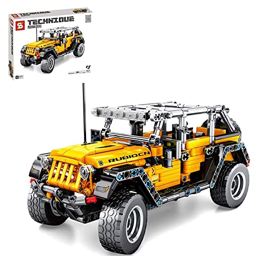 Technic Off-Road Vehicle Building Kit 8203, modelo de coche coleccionable para construir, los mejores regalos para niños y niñas de 6,7,8,9,10 años, compatible con Lego, 601 piezas estáticas, 26 * 12