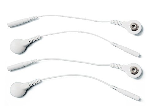 Tens - Adaptador de cable de plomo (2 mm a 3,5 mm, 4 unidades)