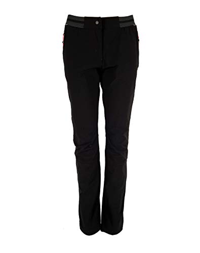 Ternua Lawu Pantalón, Mujer, Black, M