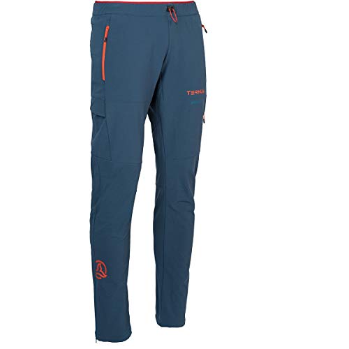 Ternua Pantalón Dinámico para Hombre, A-Blue Wing Verde azulado