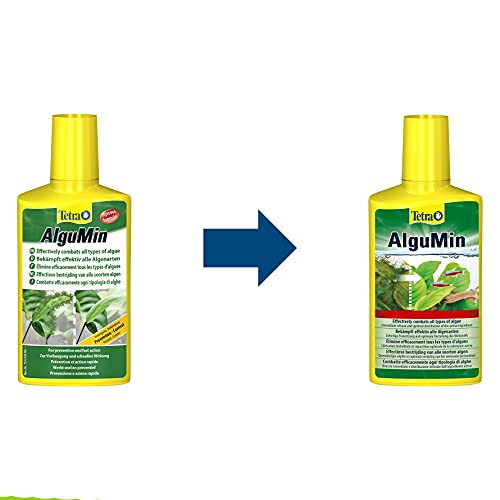 Tetra AlguMin 250 ml, Combate eficazmente todo tipo de algas