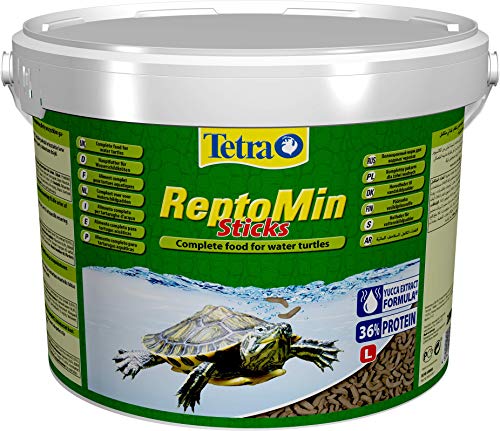 Tetra ReptoMin Sticks 10 L - Alimento completo para tortugas acuáticas