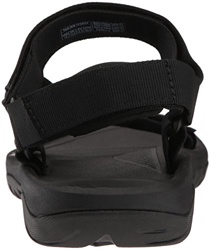 Teva Hurricane Xlt2, Sandalias de Punta Descubierta Hombre, Negro Black Blk, 43 EU