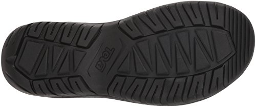 Teva Hurricane Xlt2, Sandalias de Punta Descubierta Hombre, Negro Black Blk, 43 EU