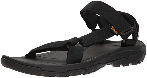 Teva Hurricane Xlt2, Sandalias de Punta Descubierta Hombre, Negro Black Blk, 43 EU