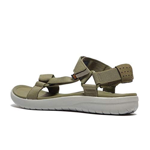 Teva Sandalia Sanborn Universal Punta Descubierta Hombre, Verde (Burnt Olive Btol), 42 EU