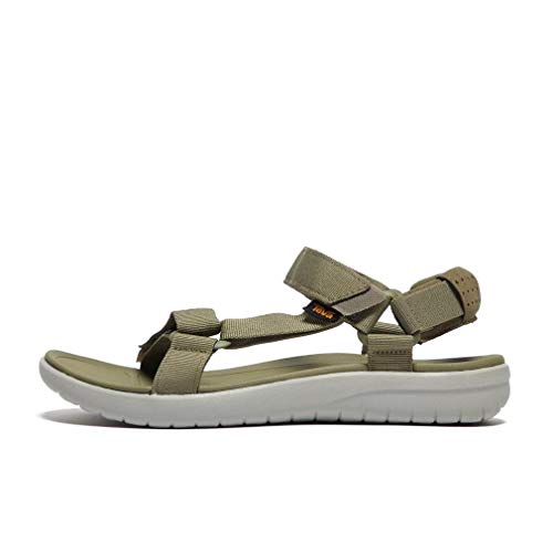 Teva Sandalia Sanborn Universal Punta Descubierta Hombre, Verde (Burnt Olive Btol), 42 EU