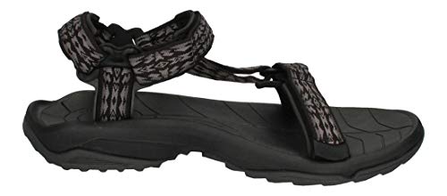 Teva Terra Fi Lite Sandal Mens, Sandalias con Correa de Tobillo Hombre, Rambler Black Rrbk, 49.5 EU