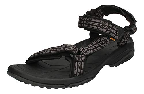 Teva Terra Fi Lite Sandal Mens, Sandalias con Correa de Tobillo Hombre, Rambler Black Rrbk, 49.5 EU