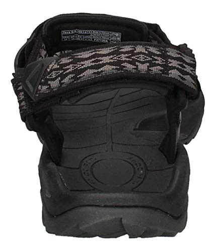 Teva Terra Fi Lite Sandal Mens, Sandalias con Correa de Tobillo Hombre, Rambler Black Rrbk, 49.5 EU