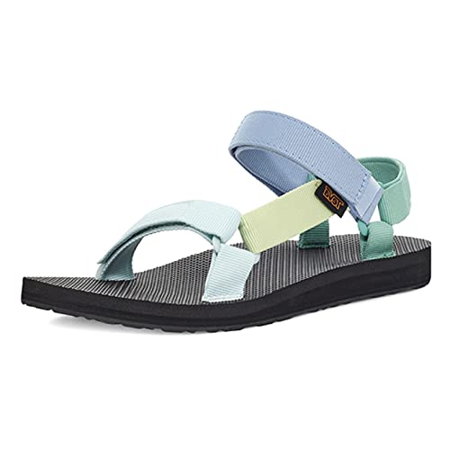 TEVA W Original Universal, Sandalias Mujer, Light Green Multi, 39 EU