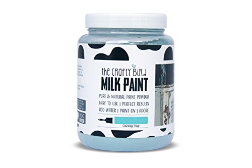 The Crafty Bird Milk Paint 230 g, Polvo, Galway Bay Azul Claro