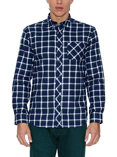 THE INDIAN FACE 15-002-03 Camisa, Multicolor (Cuadros), XS para Hombre