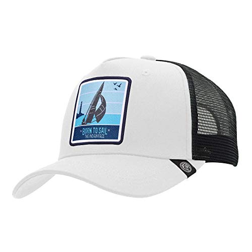 The Indian Face Gorra - Born to Sail White/Black