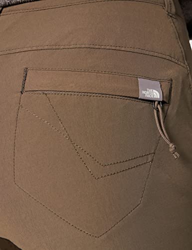 The North Face Exploration, Pantalones para Mujer, Marrón (Brown), 4 Regular