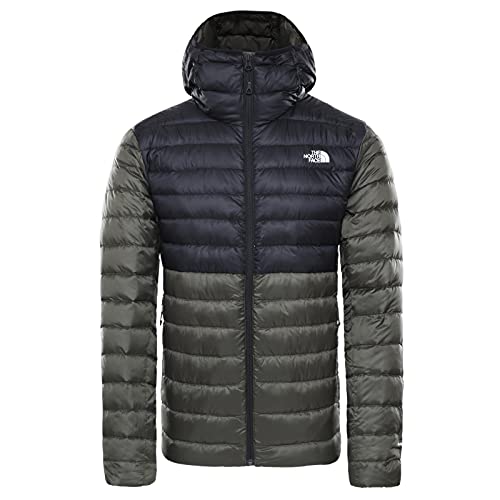 The North Face M Resolve Down Hoodie, XL, NWTPEGRN/TNFBLK