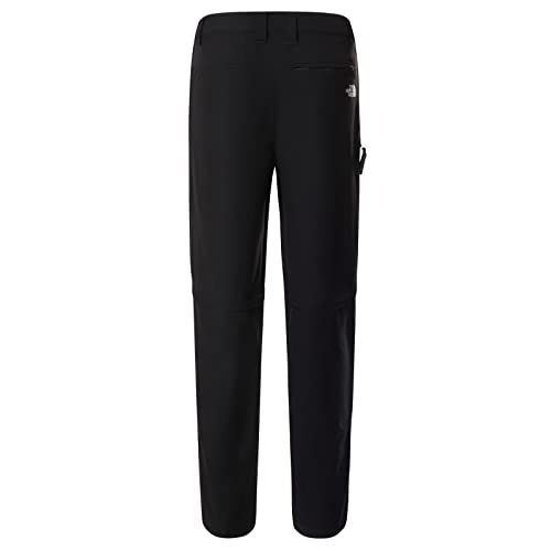 The North Face - Pantalones Resolve para Hombre - Pantalones Convertibles de Trekking Dos En Uno - Black, 34