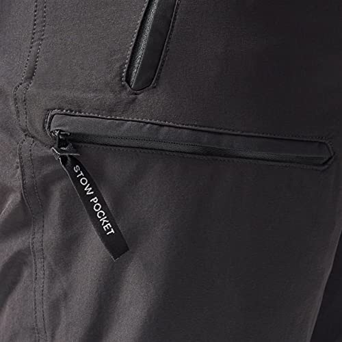 The North Face - Pantalones Resolve para Hombre - Pantalones Convertibles de Trekking Dos En Uno - Black, 34