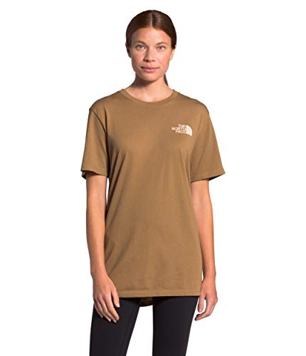 The North Face Unisex S/S Walls are Meant for Climbing Tee, Utility Brown, S
