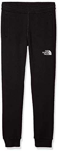 The North Face Y Fleece Pant Pantalón Polar Juvenil, Unisex niños, TNF Black/TNF White, S