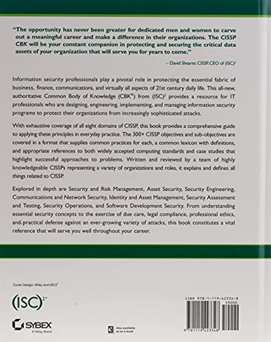 The Official (ISC)2 Guide to the CISSP CBK Reference