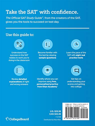 The Official SAT Study Guide, 2020 Edition