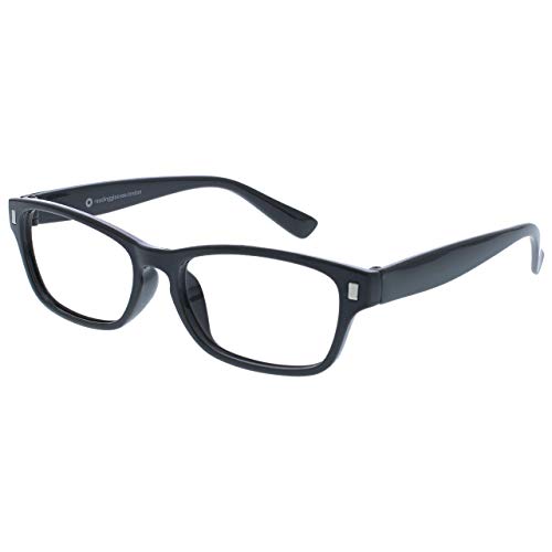 The Reading Glasses Company La Compañía Gafas De Lectura Azul Oscuro Gris Sólido Lectores Valor Pack 2 Hombres Mujeres RR77-3G +3,50